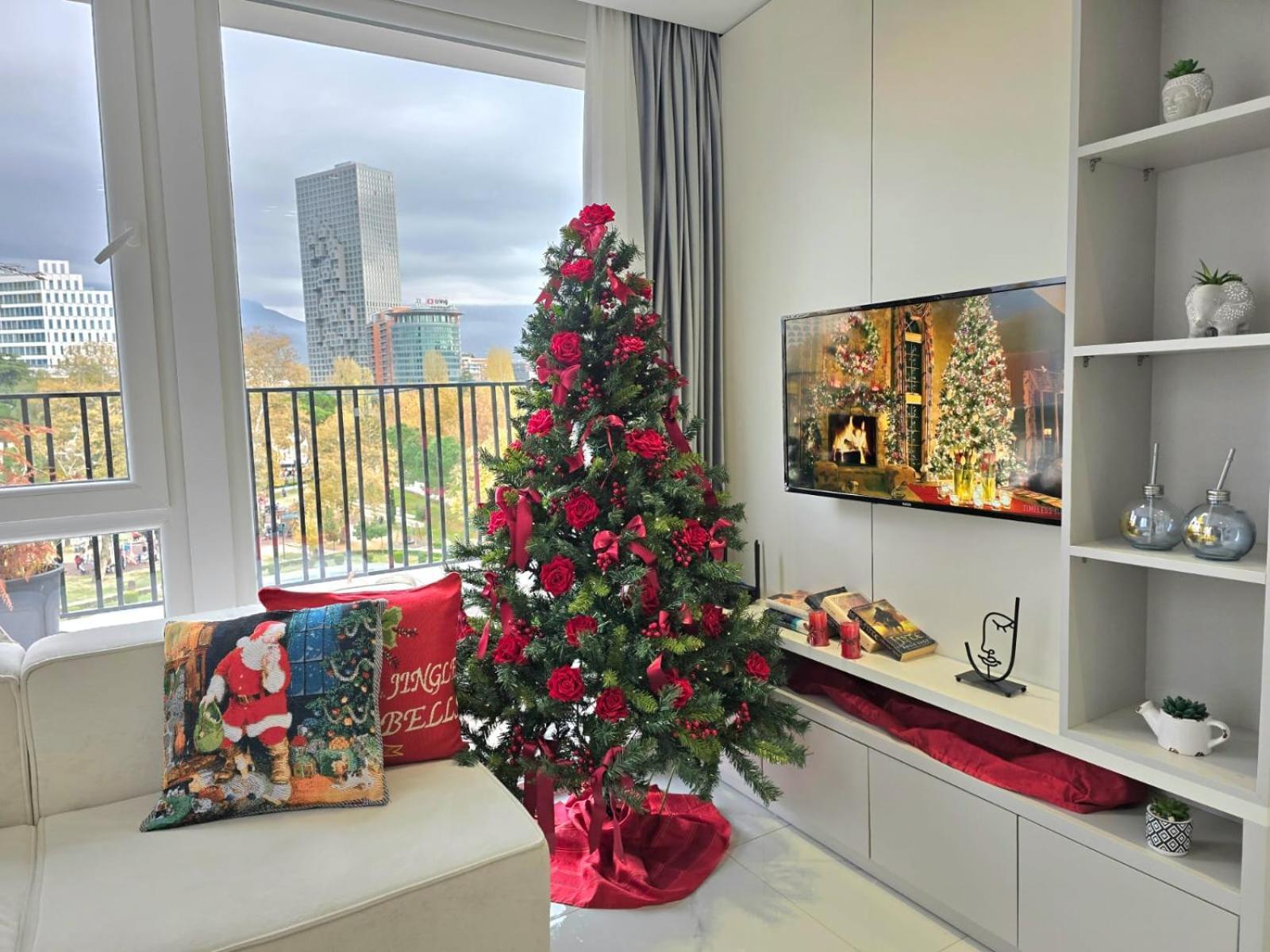 Penthouse With A City View Тирана Экстерьер фото